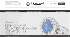 Desktop Screenshot of mallardjewellers.co.uk